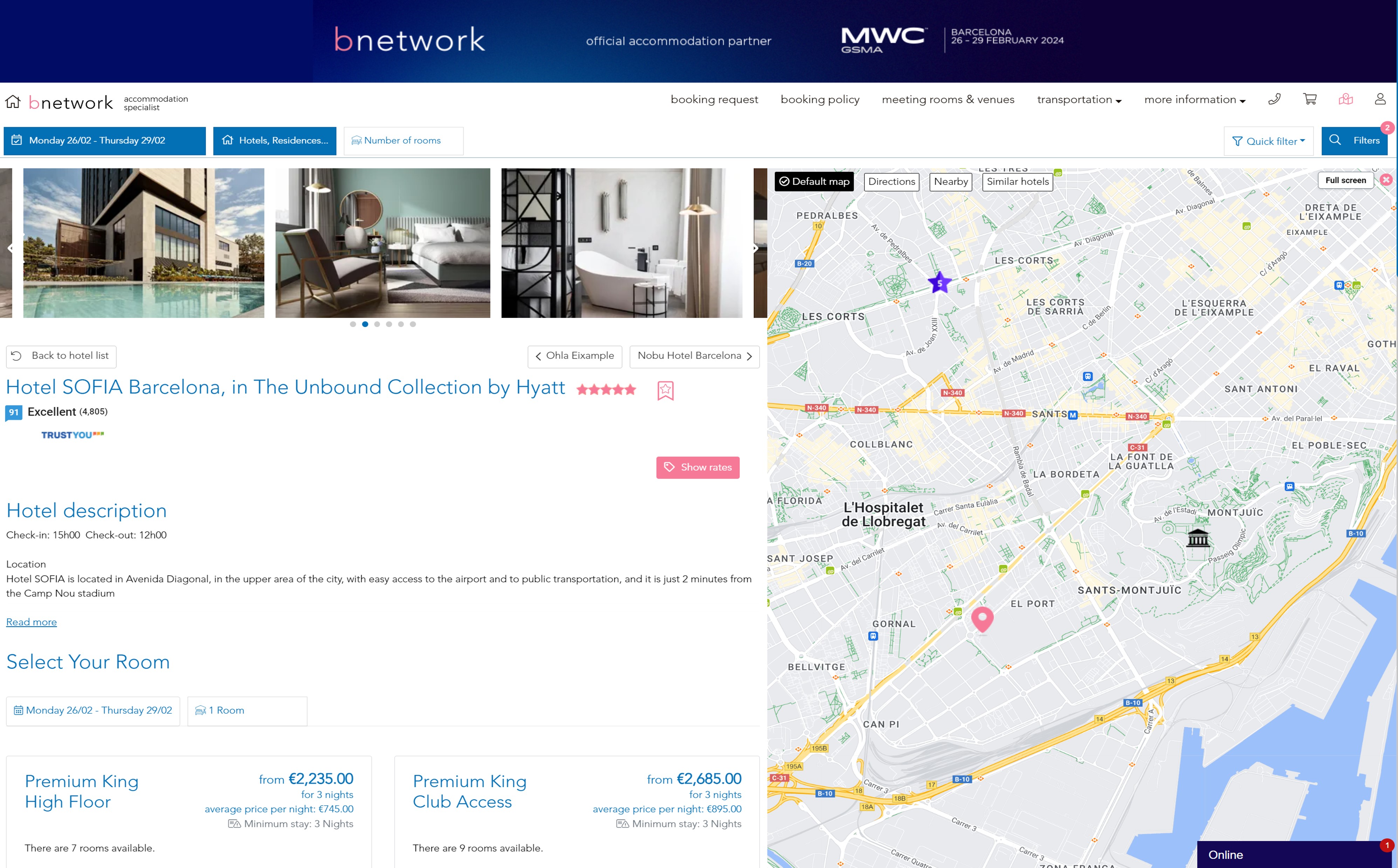 bnetwork - accommodation specialist - platforms